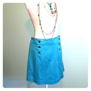 Blue Skirt Skort Size 14